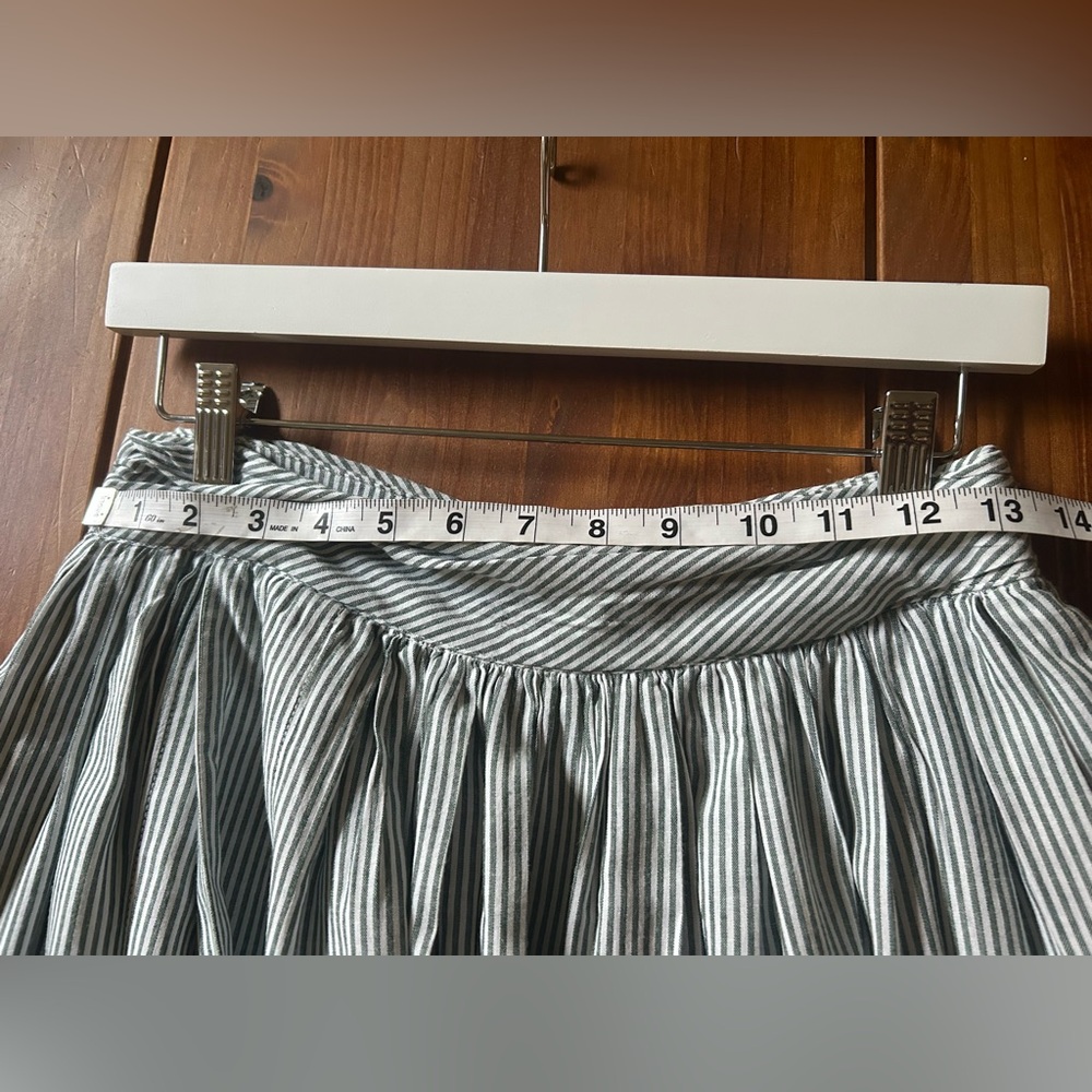 Sunday in Brooklyn Light Gray Maxi Skirt - Picture 11 of 14